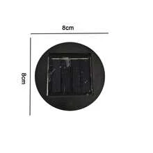 Olar Lantern Replacement Top Cover Round Solar Battery Box LED Light Accessory For Outdoor Decoration - 8cm Battery Box - View 7