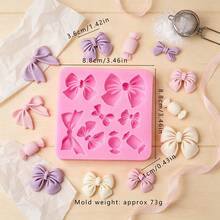 Multiple Styles Bowknot Series Silicone Molds DIY Tools Decorative Clay Molds - J530-1 Mold - View 3