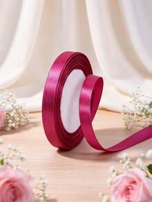 10 Rolls/1 Roll 25 Yards/Rolls 1cm Width Satin Ribbon Braided Thin Tape Gift Wrapping Cake …Packaging Material Bowknot Ribbon Valentine - 25-yard 1cm Ribbon - View 48