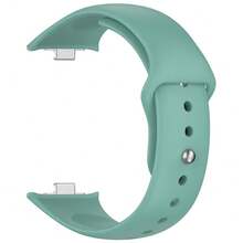 Soft & Comfortable Silicone Watch Band, Compatible With Redmi Watch 4/5/6, With Metal Buckle, Solid Color, Compatible With Mi Band 8 Pro/9 Pro, Replaceable Strap - one-size - View 8