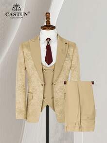 Traje de hombre - Conjunto caqui - Ver 7