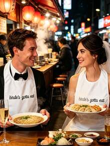 Custom Adult Aprons, Adult Bibs, Restaurant Bibs, Bridal Bibs, Customizable Wedding Text Adult Bibs, Adult Clothing Protective Bibs, Party Bibs - Lightweight, Comfortable, Fashionable, Durable, Unique Gift For Her - Multicolor - View 3