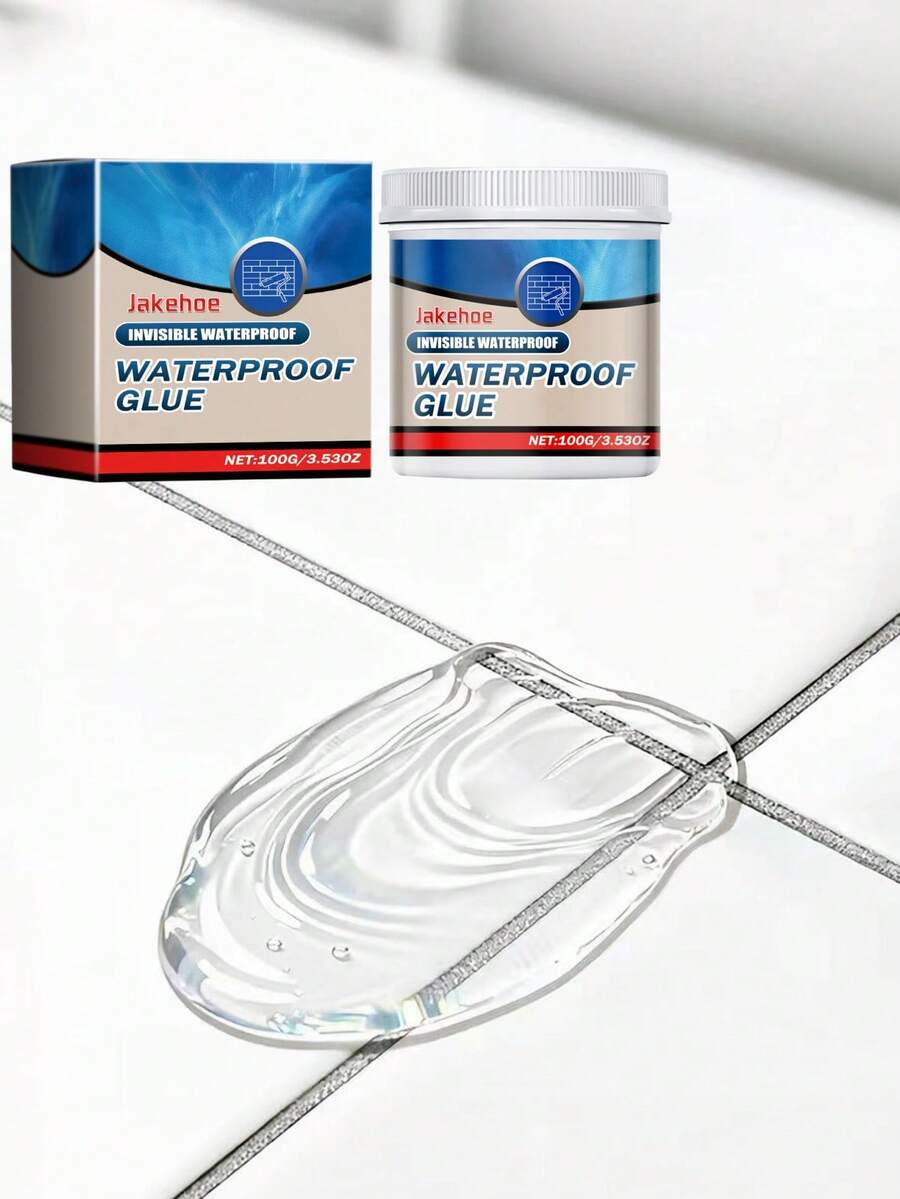 Invisible Waterproof Grout Sealer, Tile Wall Gap Waterproofing Repair Material, Waterproof Coating, Temperature Resistant, Suitable For All Seasons, Maintains Stable Waterproofing Effect