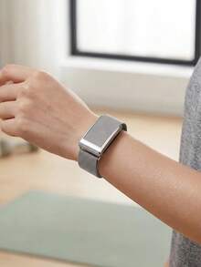 Magnetic Milanese Metal Band + Frame For 5.0 One/Peak/MG, Stainless Steel Adjustable Wristband, Charging Requires Detachment - Multicolor - View 5