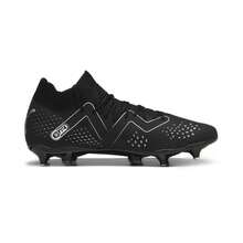 Puma Men's Spring/Autumn Sports Long Stud Football Shoes, Rainproof Natural Grass Training Soccer Shoes 10736902 - Black-silver - View 4