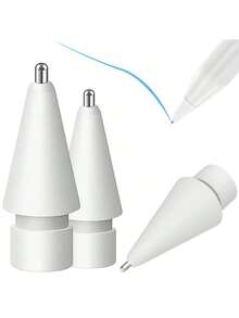1/2/3/4/5/6/10/20pcs Upgraded Apple Pencil Replacement Tips, Durable Multi-Compatible IPencil Tip Accessories, Suitable For IPad Pro/Apple Pencil Pro/USB-C/1st Gen/2nd Gen - Multicolor - View 19