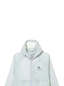 CAMEL CROWN 中性標準長度梭織防曬外套：涼感、紗染防紫外線面料、透氣，適用男士與女士 - 青新綠 - 查看 4