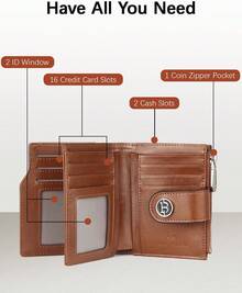 Women Wallet & Check Holder - 0-beige-skin Vegan - View 2