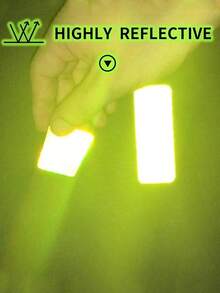 10pcs/Sheets Night Reflective Tape Stickers For Car, Electric Bike, Motorcycle, Truck, Bicycle, Tricycle - Multicolor - View 5