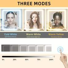 ✨[VIRAL VANITY]Holiday Gift! White Vanity Desk With Mirror 7 Drawers,3-Mode & Hairdryer Holder, Bedroom Makeup Organizer, Gift For Women|FYP|Birthday Christmas Holiday Gift|Perfect Addition To Makeup Routine For Shows,Gatherings And Festivals!✨ - 白色 - 查看 4