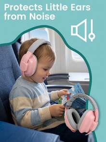 Baby Ear Muffs Noise Protection, Toddlers Up To 36 Months Noise Reduction Earmuffs, Adjustable Soft Earmuffs For Airplane, Concert & Loud Noise - Multicolor - View 5