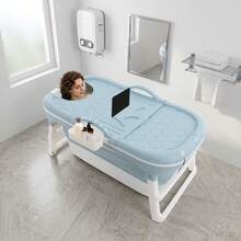 SanBouSi Freestanding Foldable Bathtub Foldable Tub Large Portable Tub - 1PCS - View 6