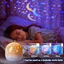 360° Rotatable Starry Sky Projection Lamp, LED Room Decor Light, Includes 15 Slides, USB Powered Starry Sky Projection Lamp, Suitable As Gift For Birthday, Christmas, Valentine's Day, Halloween For Kids, Lovers, Family And Friends - 1PC - View 10