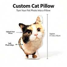 1 DIY Customized Personalized Photo Pillow Cushion Sofa Bedroom Home Decoration Holiday Couple Parent-Child Pet Commemoration Father's Day Mother's Day Halloween Valentine's Day Thanksgiving Easter April Fool's Day Children's Toy Gift, Birthday Gift - Upload Pictures to Customize Pillows - View 11