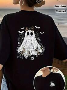 Women T-Shirts - 黑色 - 查看 1