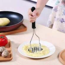 Potato Masher & Potato Ricer - Black - View 2