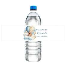 UNICCUT 30pcs Customized Cute Teddy Bear Water Bottle Label Stickers For Baby Shower, Baptism, Birthday, Christening, Personalized Gender Reveal - Multicolor - View 22