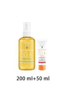 Vichy 【組合包】Capital Soleil 太陽防護水 SPF50 200ml + Soleil 抗老防曬乳 SPF50 50ml - 無色 - 查看 2