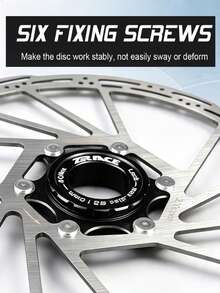 ZRACE Z1 Floating Disc Brake Rotor - High Heat Dissipation Bicycle Brake Disc 140/160/180/203mm Suitable For Mountain Bikes And Road Bikes - Silver - View 7