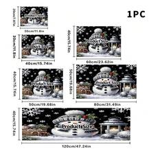 1pc Dish Drying Mat, Coffee Machine Mat, Christmas Snowman Pattern Dish Drying Mat, Holiday Atmosphere Desktop Absorbent Non-Slip Mat, Suitable For Kitchen Countertop, Adds Warm Winter Holiday Atmosphere, Multi-Purpose Drainage Mat, Home Gift, Desktop Decoration - XYLSD-847 - View 15