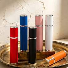 1pc/3pcs 10ml Travel Perfume Sprayer - Refillable & Reusable, Portable Mini Cologne Dispenser With Metal Matte Finish And Glass Inner Bottle, Mini Portable Empty Liquid Container, Travel Essential, Beach Travel Storage Bag, Summer Vacation Back To School, Suitable For Business Use - Multicolor - View 3
