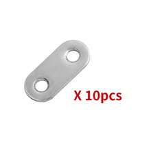 10/20/30pcs Corner Code, Furniture Repair Flat Fixing Parts With Mounting Screws, Connecting Piece, Used For Cabinets, Tables And Chairs - A - View 8