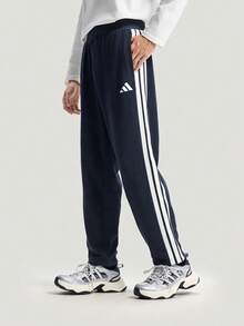 Adidas Men's ST 3ST DENIM PT Sports Knit Long Pants KR2523 - Blue - View 1