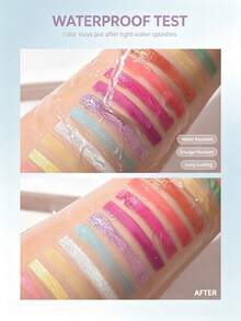 beauty glazed 45-Color Eyeshadow Palette, Rainbow Matte & Shimmer Eyeshadow Set, Bright Face Powder, Stage Makeup - Multicolor - View 6