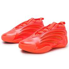 Adidas Harden Vol.9 Men's And Women's Comfortable Non-Slip Wear-Resistant Cushioned Mid-Top Basketball Shoes - Orange - View 7