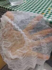Um pacote contém aproximadamente 100 capas de vassoura não tecidas, adequadas para acessórios domésticos, remoção de pelos do chão, acessórios de cozinha, limpeza, esfregões, ferramentas de limpeza e limpeza de pisos para remover poeira e pelos de animais de estimação de frestas e superfícies. - Multicolorido - Visão 7