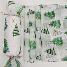 10/30/60 Sheets Colorful Christmas Tree Pattern Wrapping Paper, Can Be Used With Stickers, 50*35cm Gift Wrapping Paper, Suitable For Wedding, Christmas Gift, Birthday Gift Wrapping, Bouquet Filling, Party Gift - Christmas Tree - View 4