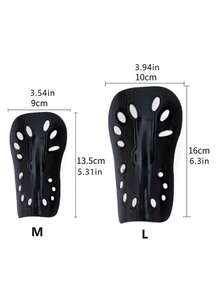 2 Pairs Kids Football Shin Guards, Youth Perforated Insertable Shin Pads, Professional Shin Protection Gear - Multicolor - View 8