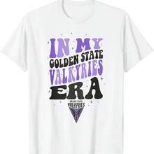 In My State Of Gold Valkyries Era Retro Wave Logo T-Shirt - 款式 - 查看 1