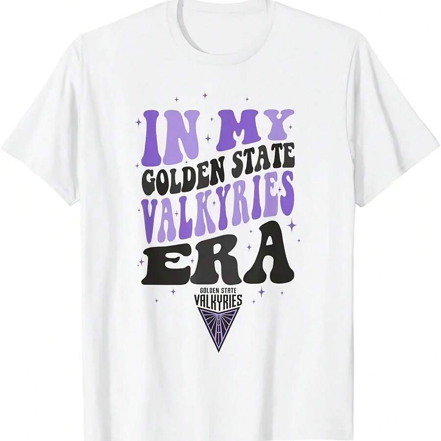 In My State Of Gold Valkyries Era Retro Wave Logo T-Shirt - 款式 - 查看 1