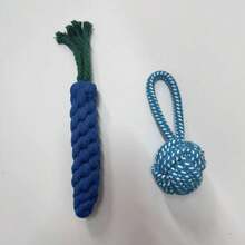 Cute Carrot Dog Chew Toy, Durable Interactive Training Rope Toy, Suitable For Small And Medium Dogs Chewing And Interaction. Multi-Functional Dental Rope, Indoor And Outdoor Training And Teeth Cleaning, Designed For Strong Chewers, Suitable For All Dog Breeds (Puppies And Adult Dogs) - Multicolor - View 10