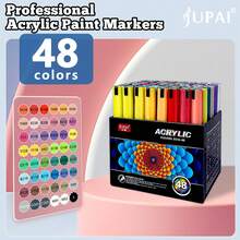 Large Capacity Direct Liquid Watercolor Pens 8-120 Colors Set, Professional Art Markers For Hand Drawing, Smooth Ink Flow Without Interruption, Rich Colors With Layering Capability, Suitable For Stone, Ceramic, Canvas DIY Painting, Back To School Essential - Multicolor - View 12