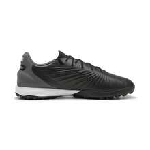 Puma Spring/Autumn Unisex KING MATCH TT Studded Low-Top Sports Shoes Training Football Shoes 10787901 - Black, White, Dark Gray - View 4