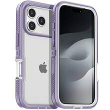Casing Ponsel: Kompatibel dengan iPhone 17 Pro Max 16 15 14 13 12 Pro Max, Menampilkan Desain Patchwork Dua Warna, Modis dan Minimalis, Memberikan Perlindungan Menyeluruh, Tahan Guncangan dan Casing Pelindung Ponsel yang Tahan Lama. - Merah muda transparan - View 12