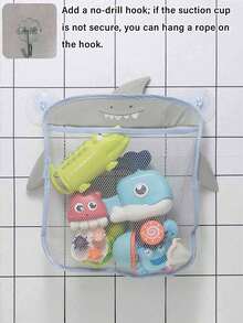 1/2pcs Colorful Mesh Bathroom Storage Bag, Hanging Multi-Function Storage Basket With Organizer Net, Bathroom Accessories Shower Caddy - Multicolor - View 7