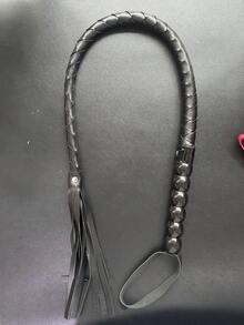 120cm Equestrian Training Whip, Riding Whip For Horse Training, Equestrian Accessory Tool, Non-Slip Handle, Comfortable Grip, Flexible And Durable, Suitable For All Riders, Can Be Used For Outdoor Training, Horse Racing, Ideal Gift For Valentine's Day, Thanksgiving, Christmas And Halloween - Multicolor - View 11