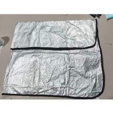 1pc/2pcs Car Front Windshield Cover, Thickened Wear-Resistant All-Season Snow Shield, Sun Protection, Heat Insulation, Frost And Freeze Prevention, Suitable For Sedan, SUV, Off-Road Vehicle, Self-Driving Parking Protection, Christmas, Halloween Travel Car Accessories - Silver - View 10