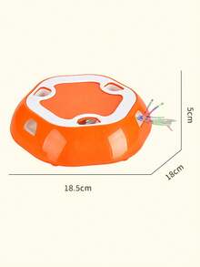 Automatic Cat Toy, Interactive Cat Toy For Indoor Cats And Kittens, Multi-Hole Random Pop-Up Teaser Toy, Electric Cat Activity Toy, Suitable For Solo Play, Stimulates Hunting Instinct, Daily Entertainment - Multicolor - View 10