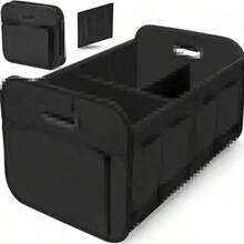Large Capacity Foldable Car Trunk Organizer - Premium Oxford Cloth Storage Box With Spacious Interior And Portable Convenience For Road Trips And Daily Commutes - Multicolor - View 3