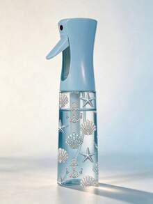 2D Shiny Shell & Starfish Pattern Transparent PET Refillable Travel Spray Bottle - Multi-Purpose Fine Mist Spray Bottle, Suitable For Travel, Business Trips, Makeup Remover Dispensing; Reusable With Continuous Spray Function, Widely Used For Hair Styling, Cleaning, Plant Care And Facial Moisturizing. - Multicolor - View 9