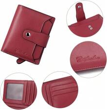 Women Wallet & Check Holder - 3-red Wine - View 4