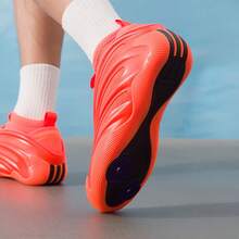 Adidas Harden Vol.9 Men's And Women's Comfortable Non-Slip Wear-Resistant Cushioned Mid-Top Basketball Shoes - Orange - View 5