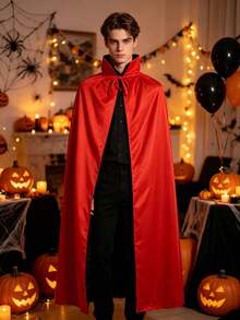 Unisex Double-Sided Stand-Up Halloween Cloak, Multi-Size, Witch, Devil, Vampire And Death Role-Playing Cloak, Suitable For Carnival Party Performances - Multicolor - View 9