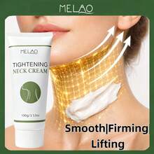 Krim Pengencang Leher MELAO 100g/3.53oz, Krim Pengencang Leher Anti-Penuaan, Hidrasi Mendalam, Menghaluskan Kerutan Leher Kering - Krim - View 2