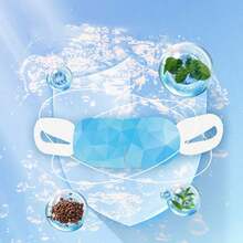 10pcs Cool Eye Masks, Refreshing And Comfortable, Hangover Eye Masks, Disposable, Elastic Ear Straps With No Pressure On Ears, Relieves Eye Fatigue, Suitable For Office Workers, Night Owls And Students - Multicolor - View 4