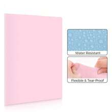 1/5/10pcs Plastic File Folders, Document Storage Organizers, Waterproof Heavy Duty Multi-Purpose Portable Expanding File Pockets, For Office, Company, Students, Exam Papers, Random Cover Label Cards, Back To School Season, School Supplies - Multicolor - View 5